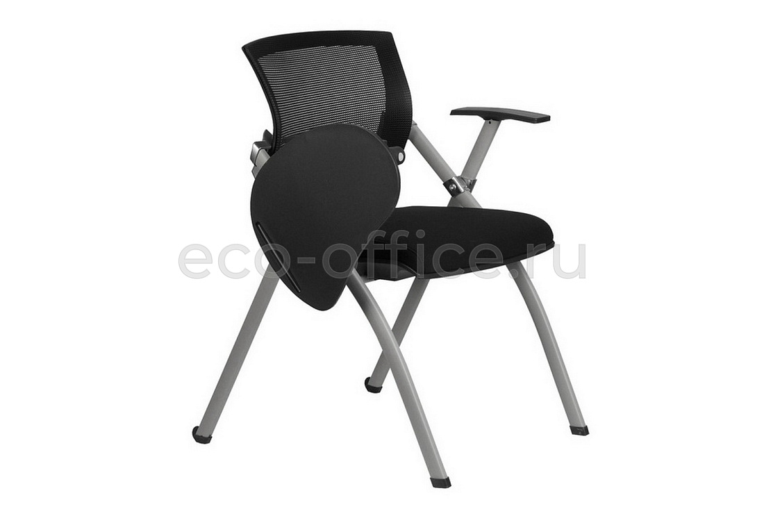 Конференц-кресло складное с пюпитром RV Chair CLICK 462TE Чёрная ткань  стоимость