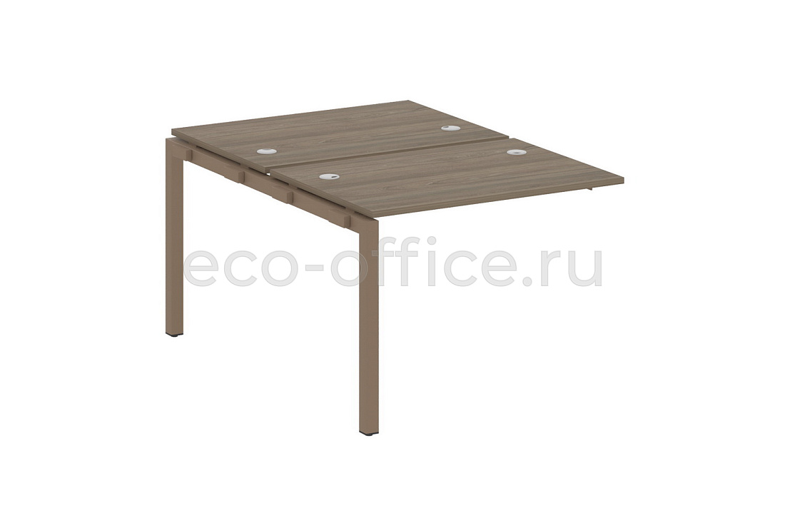 Проходной наборный элемент METAL SYSTEM QUATTRO 5x5 50БП.ПРС-СП-2.1 Вяз Благородный / Мокко металл купить в Москве