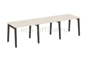 Рабочая станция на 3 рабочих места ONIX WOOD OW.RS-3.1.8 Денвер Светлый / Дуб Тёмный фото