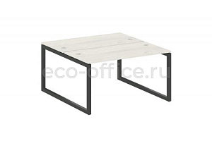 Рабочая станция METAL SYSTEM QUATTRO 5x5 50БО.РАС-СП-2.3 Дуб Наварра / Антрацит металл фото