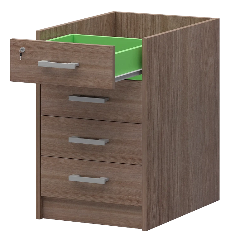 корпус тумбы приставной protech ат-07 темный шимо фото