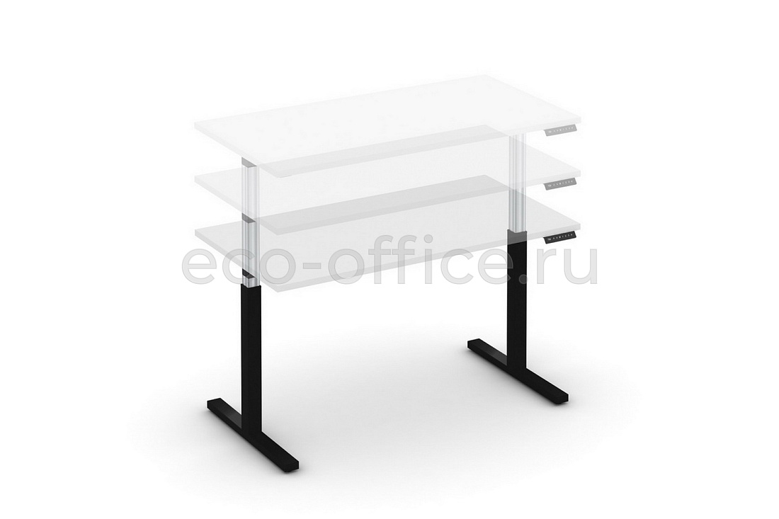 Стол электроподъёмный MOVE UP MV.SE-3.7 Белый Бриллиант / Чёрный металл  стоимость