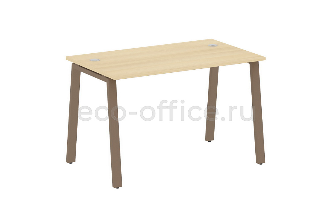 Стол письменный METAL SYSTEM STYLE БА.СП-2 Акация Лорка / Мокко металл  стоимость