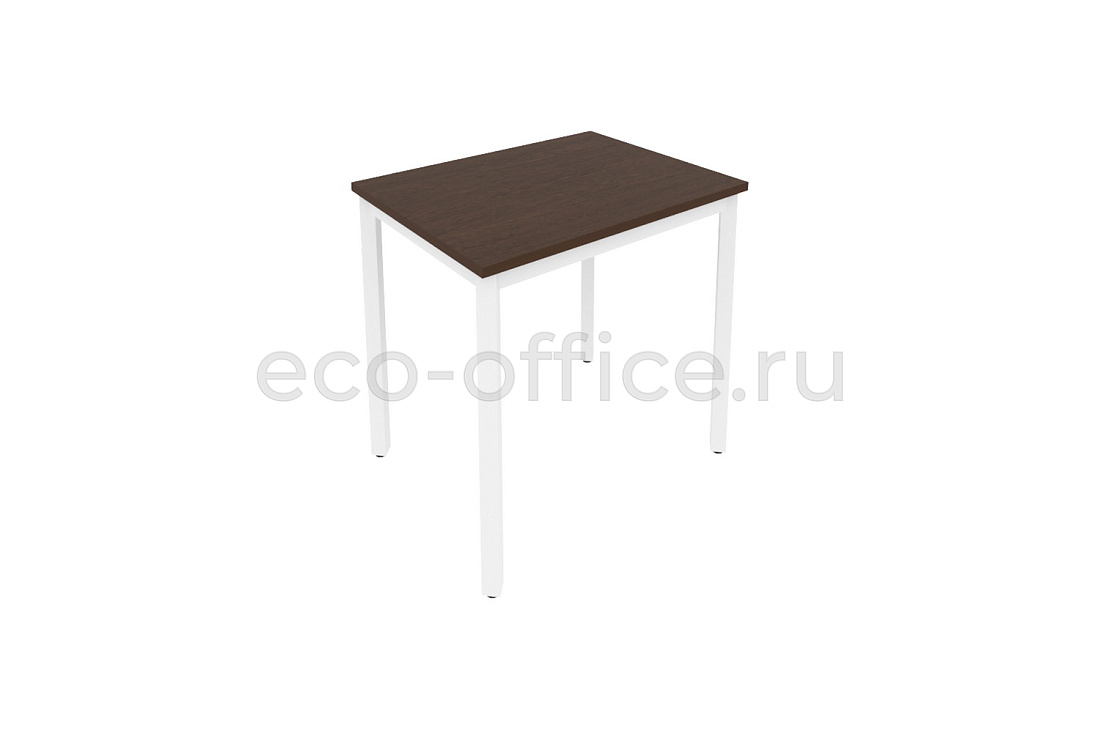 Стол письменный на металлокаркасе SLIM SYSTEM С.СП-2.1 Венге Цаво / Белый металл купить в Москве