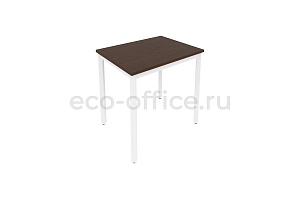 Стол письменный на металлокаркасе SLIM SYSTEM С.СП-2.1 Венге Цаво / Белый металл фото