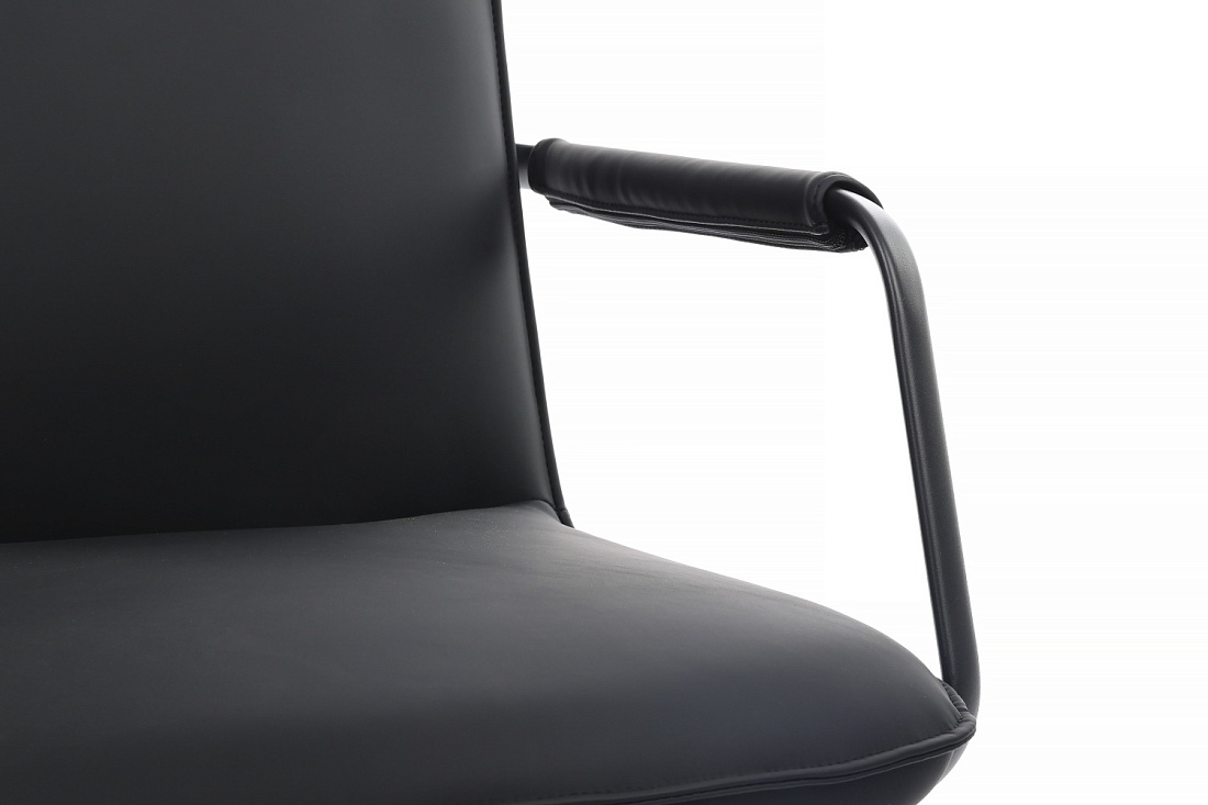 кресло руководителя rv chair tino cm-p004as чёрная экокожа фото