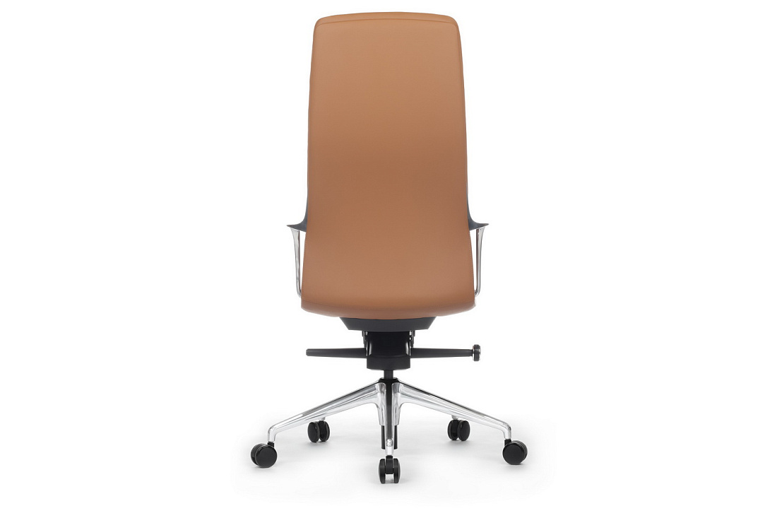 Кресло руководителя RV Design PLAZA FK004-A13 Светло-коричневая кожа  стоимость