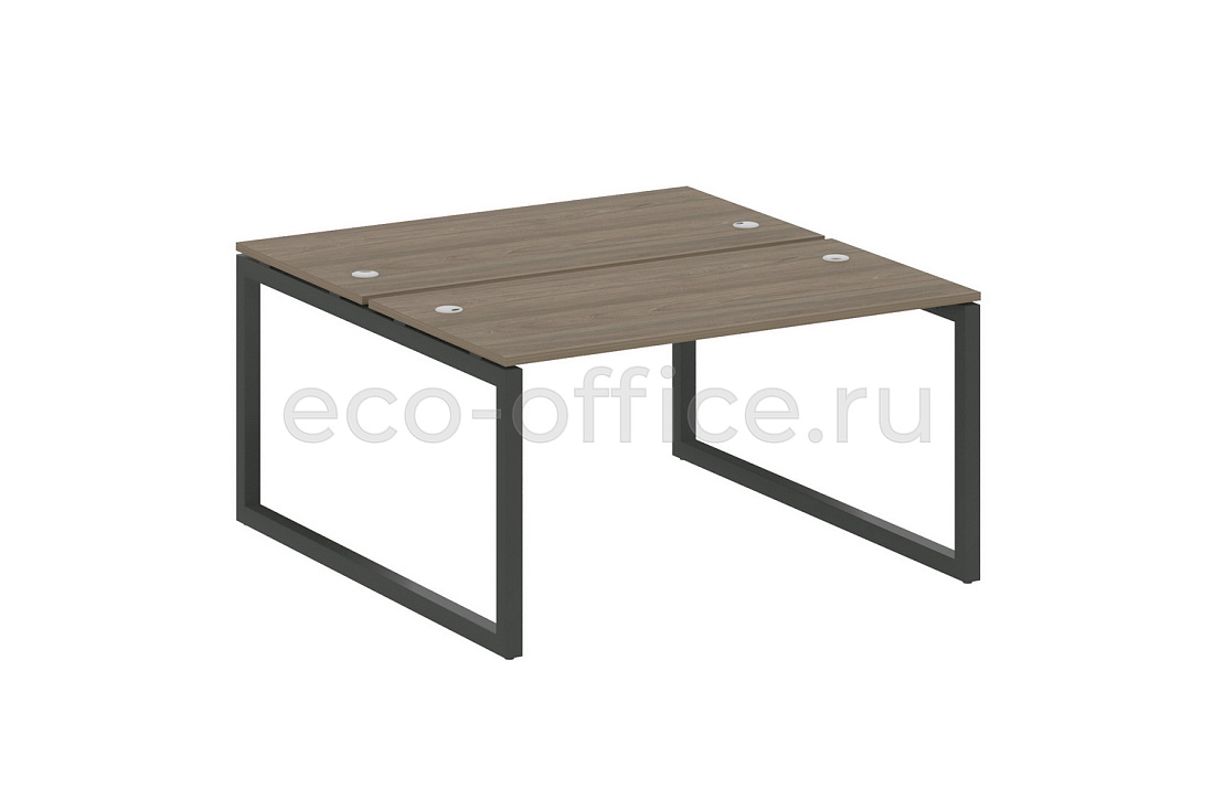 Рабочая станция METAL SYSTEM QUATTRO 5x5 50БО.РАС-СП-2.3 Вяз Благородный / Антрацит металл   стоимость