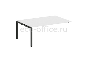 Проходной наборный элемент переговорного стола METAL SYSTEM STYLE БП.ППРГ-5 Белый / Антрацит металл фото
