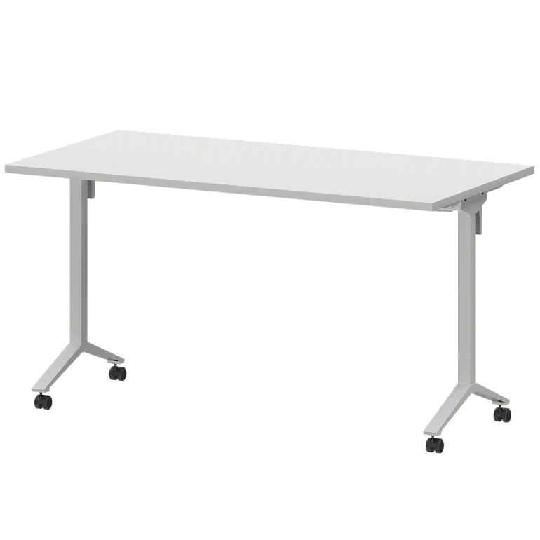 стол мобильный складной protech мб25-140.70 белый/белый фото