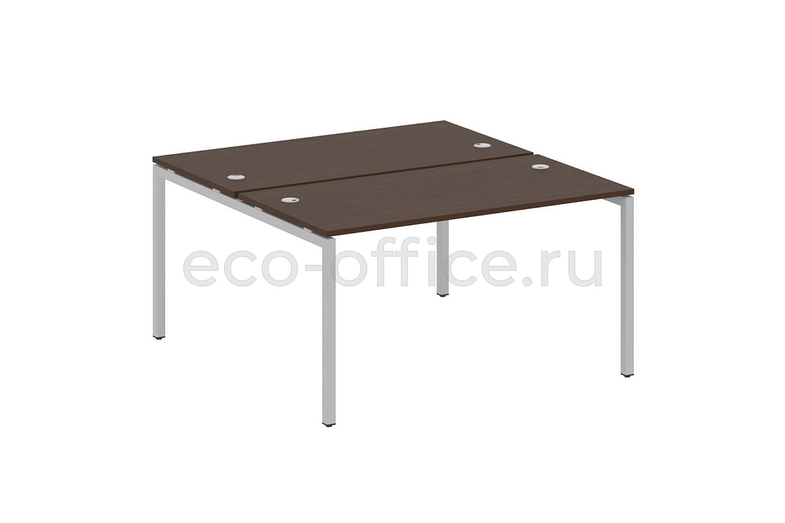 Рабочая станция METAL SYSTEM QUATTRO 4x4 40БП.РАС-СП-2.3 Венге Цаво / Серый металл  стоимость