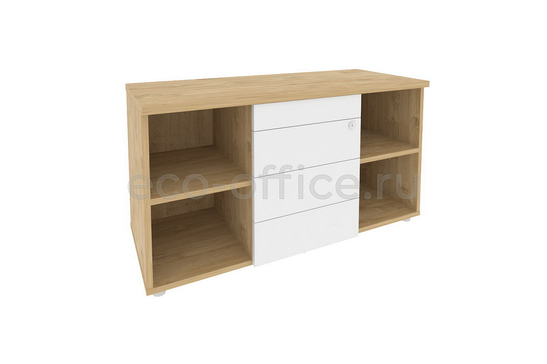 Тумба сервисная (TIP-ON) ONIX DIRECT O.TS-11 TIP Тиквуд Светлый / Белый Бриллиант  стоимость