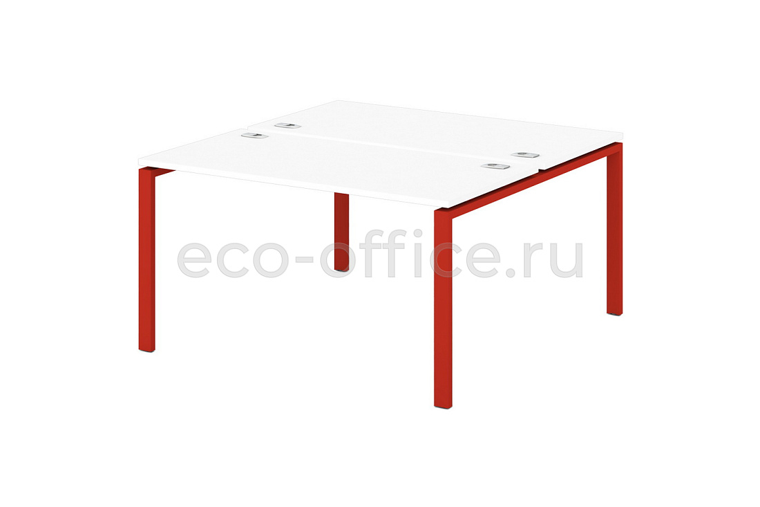 Стол-тандем на металлокаркасе 60*30 SENTIDA COLOR S-42 Земляника  стоимость