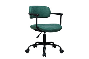 Кресло ECO-CHAIR KOLIN W-231 Сине-зелёная ткань фото
