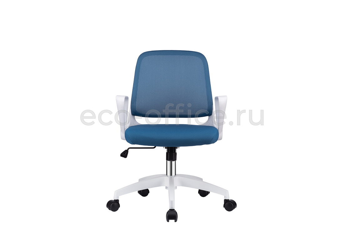 Кресло офисное RV Design W-158 Белый пластик / Синяя сетка стоимость