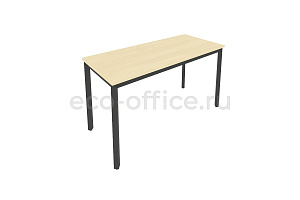 Стол письменный на металлокаркасе SLIM SYSTEM С.СП-5.1 Клён / Антрацит металл фото