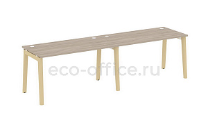 Рабочая станция на 2 рабочих места ONIX WOOD OW.RS-2.3.7 Дуб Аттик / Дуб Светлый фото