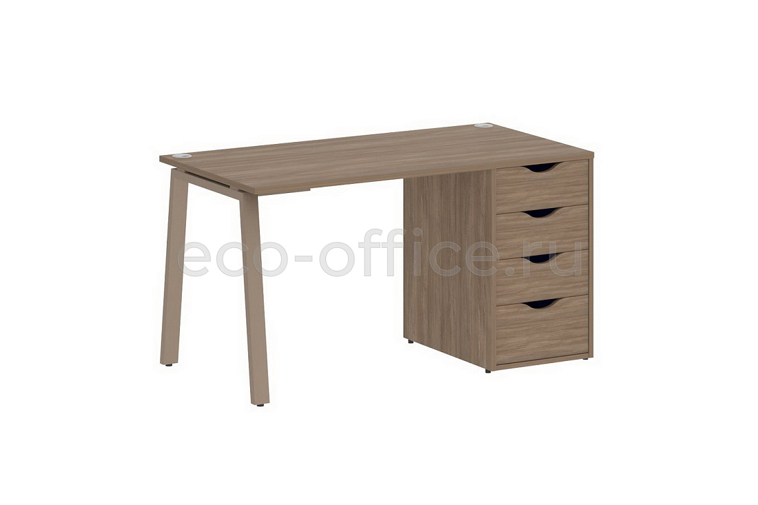 Стол письменный HomeOffice VR.SP-3-138.4.A mocco Дуб Аризона  стоимость