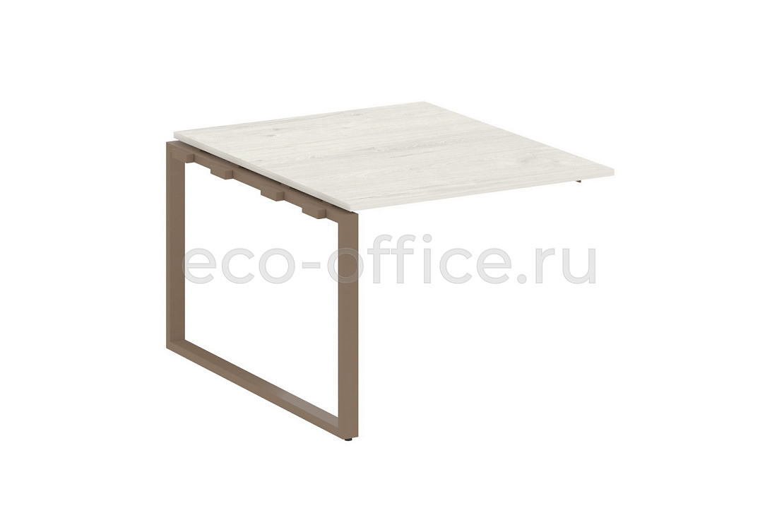 Проходной наборный элемент переговорного стола METAL SYSTEM STYLE БО.ППРГ-1 Дуб Наварра / Мокко металл  стоимость