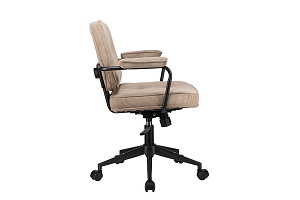 Кресло ECO-CHAIR CHESTER W-221T Бежевый велюр фото