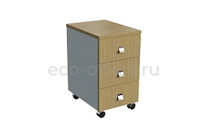 Тумба подкатная LION 25300 Дуб Светлый фото