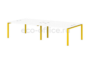 Бенч-система на металлокаркасе 60*30 SENTIDA COLOR S-143 Манго фото
