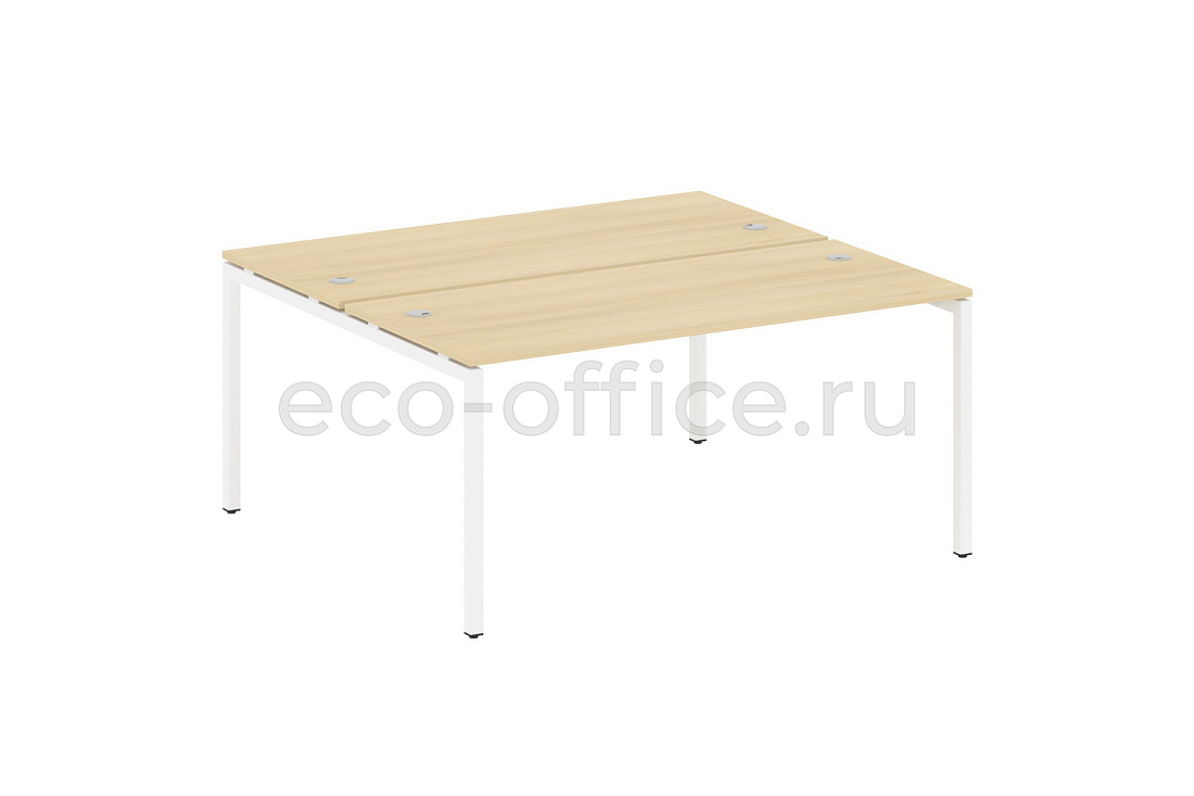 Рабочая станция METAL SYSTEM QUATTRO 4x4 40БП.РАС-СП-2.4 Акация Лорка / Белый металл  стоимость
