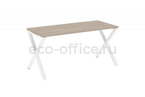 Стол рабочий LOFT VR.L-SRX-4.7 Дуб Аттик / Белый металл фото