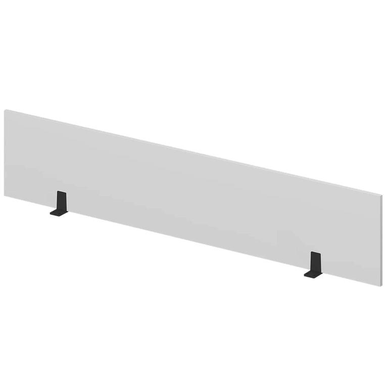 экран для одиночного стола protech смэ18-18 белый/антрацит фото