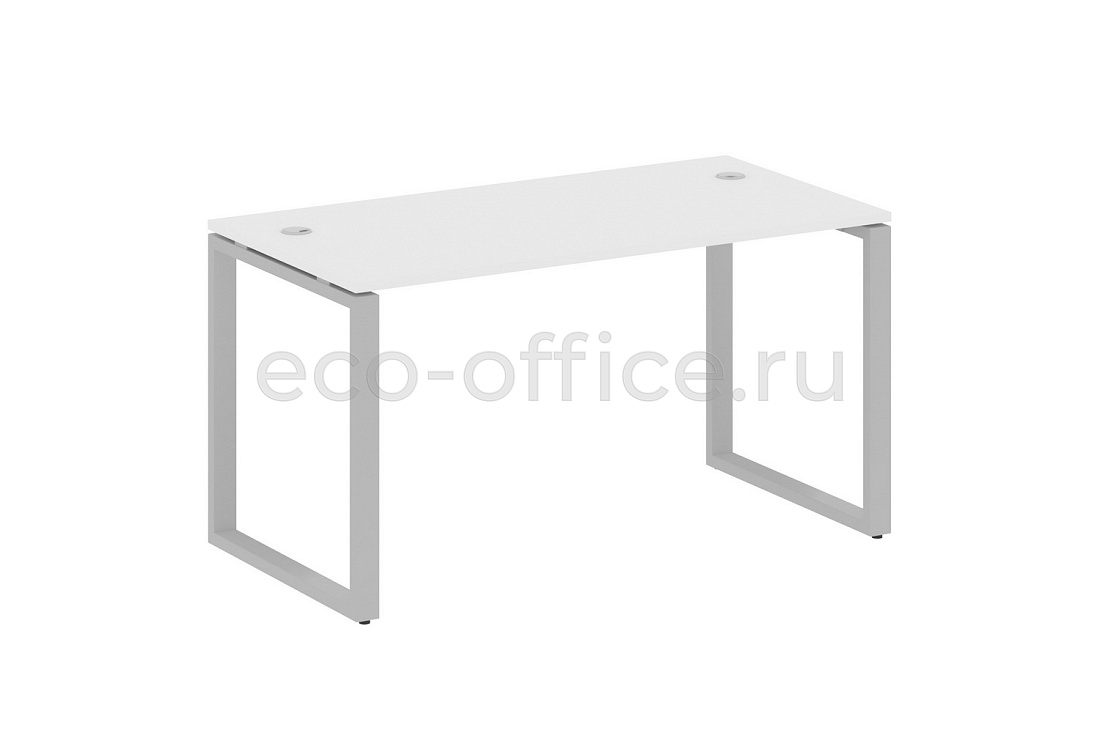 Стол письменный METAL SYSTEM STYLE БО.СП-3 Белый / Серый металл  стоимость