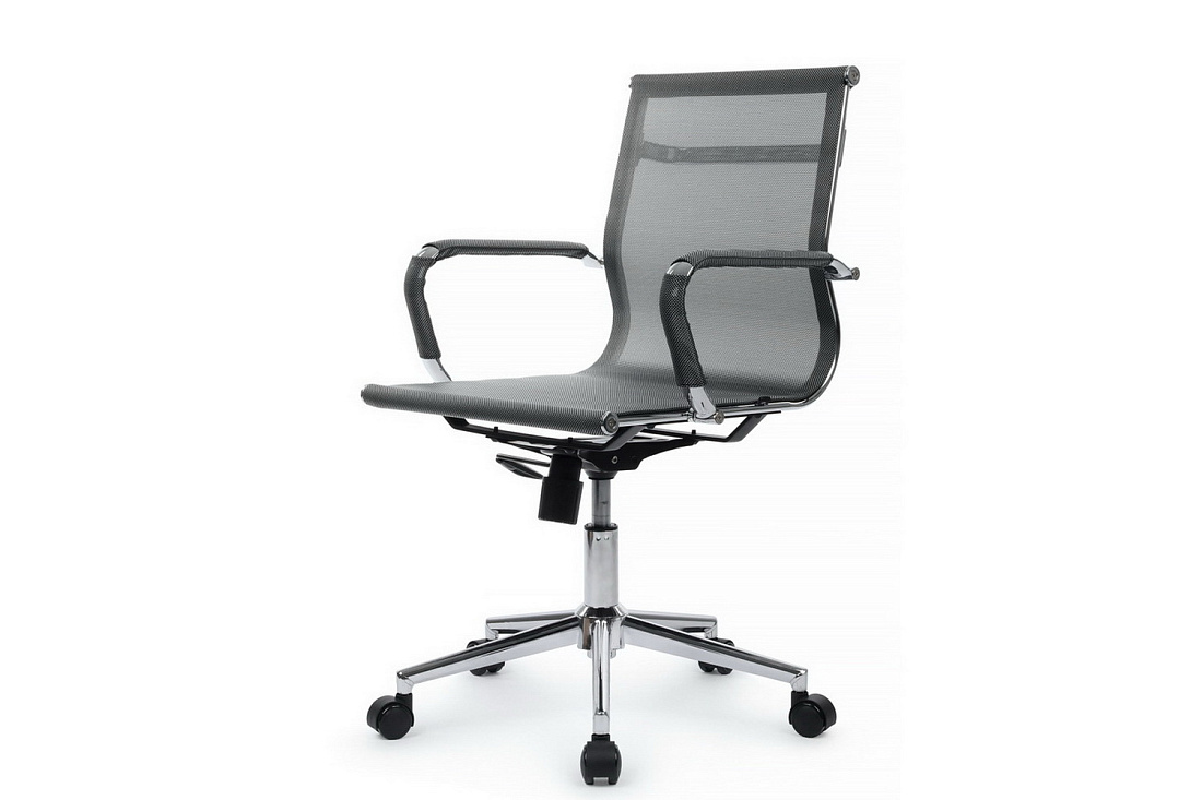 Кресло RV Chair HUGO 6001-2SE Серебристо-серая сетка стоимость