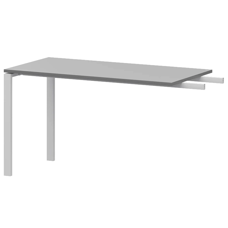 бриф-приставка на металлокаркасе protech ам-120.60 серый/белый фото