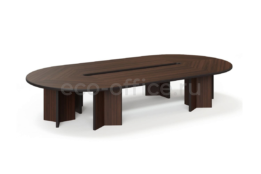 Стол переговоров LEGNO Conference table 416x216 Орех купить в Москве