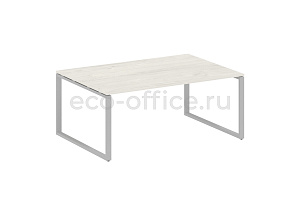 Стол переговорный (1 столешница) METAL SYSTEM STYLE БО.ПРГ-1.5 Дуб Наварра / Серый металл фото