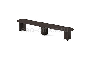 Стол переговоров L.400 POS/SIR 131S_SET3 Венге фото