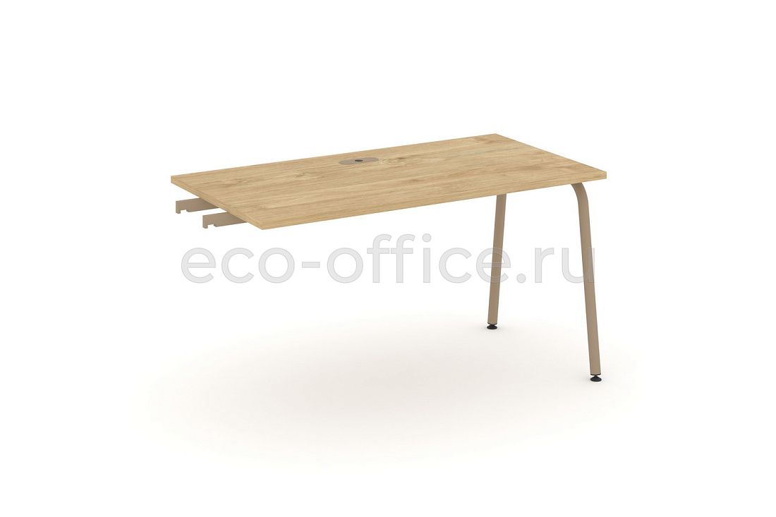 Стол приставка к опорным тумбам ESTETICA ES.SPR-3-LK Тиквуд Светлый купить в Москве