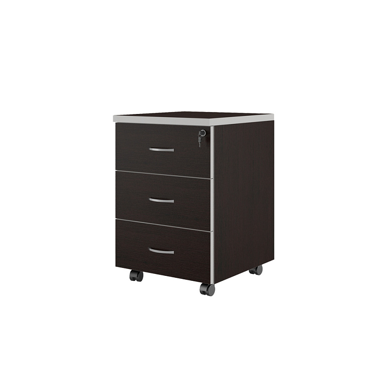 тумба подкатная с 3 ящиками zoom zom27530301 фото