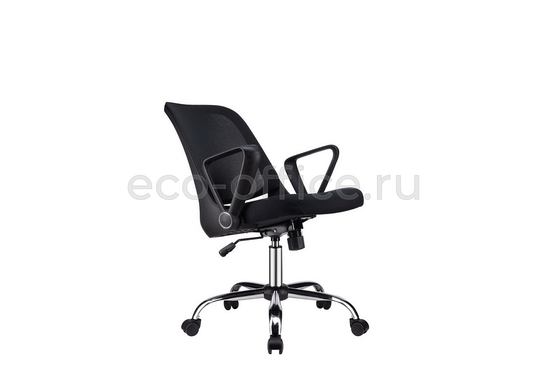 Кресло офисное RV Design W-158 Чёрный пластик / Чёрная сетка стоимость