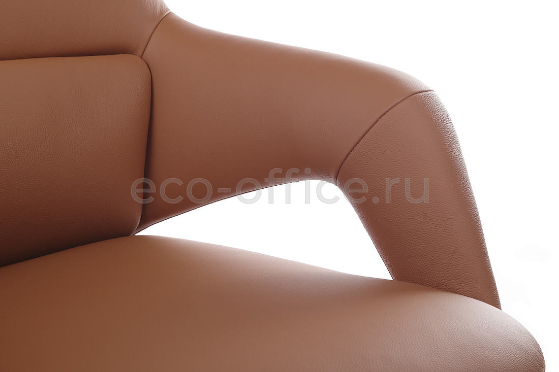 Кресло руководителя RV Design AURA FK005-A Светло-коричневая кожа  стоимость