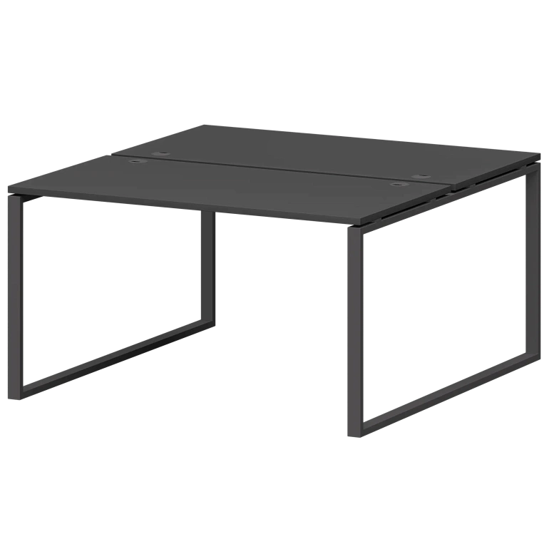 бенч двойной на металлокаркасе protech смс2-о-10к.149.пр25 графит/антрацит фото