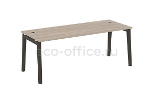 Стол рабочий руководителя ONIX WOOD DIRECT OW.SRR-6.8 Дуб Аттик / Дуб Тёмный фото
