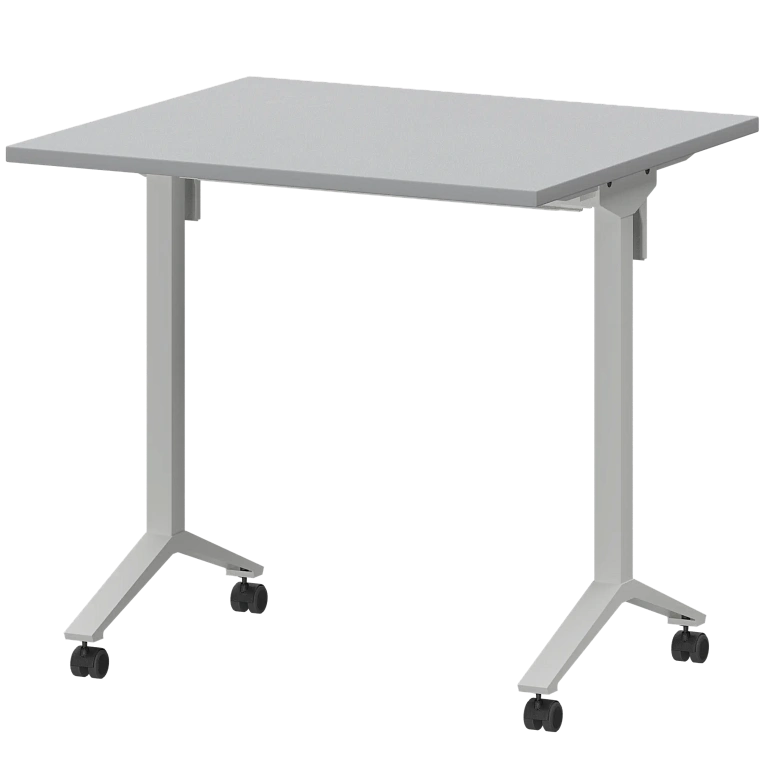 стол мобильный складной protech мб22-80.70 серый/белый фото