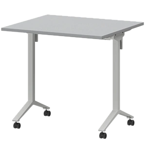 Стол мобильный складной Protech МБ22-80.70 Серый/Белый фото