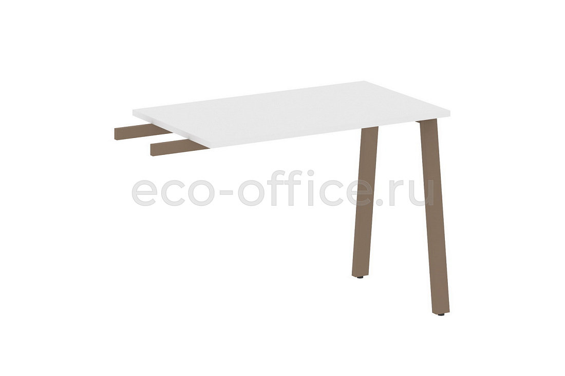 Приставной элемент на А-образном м/к METAL SYSTEM STYLE БА.ПР-3 Белый / Мокко металл  стоимость