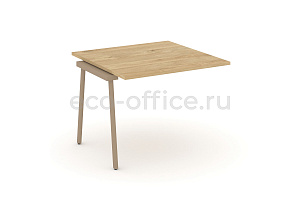 Проходной наборный элемент переговорного стола ESTETICA ES.NPRG-1.1-P Тиквуд Светлый фото