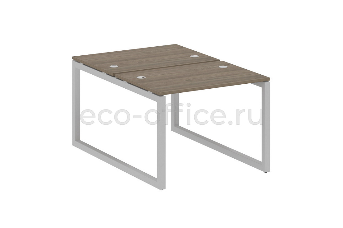 Рабочая станция METAL SYSTEM QUATTRO 5x5 50БО.РАС-СП-2.1 Вяз Благородный / Серый металл  стоимость