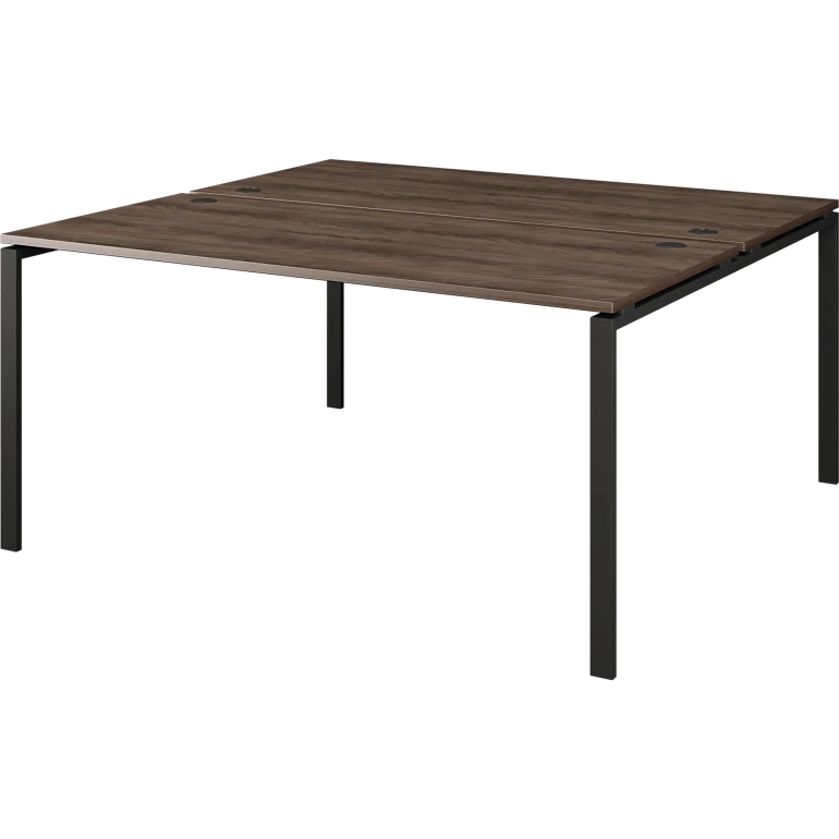 бенч двойной на 2 рабочих места protech амб-004 лагос/антрацит фото