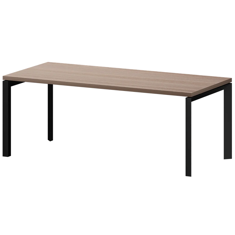 стол руководителя на металлокаркасе protech ктм-20.38 темный шимо фото