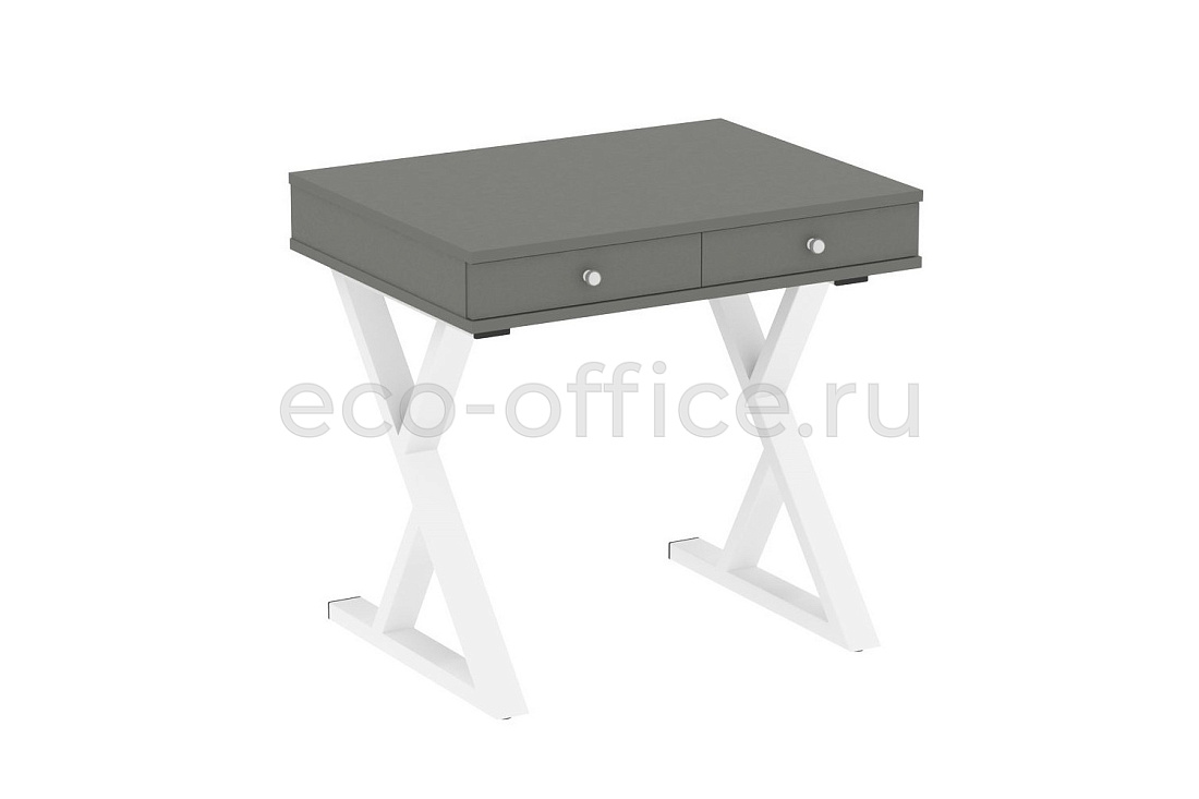Стол на металлокаркасе HomeOffice VR.SP-1-79.M white Металлик  стоимость