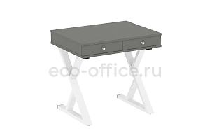 Стол на металлокаркасе HomeOffice VR.SP-1-79.M Металлик / Белый металл фото
